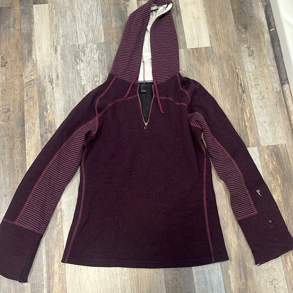 PrAna hooded sweater